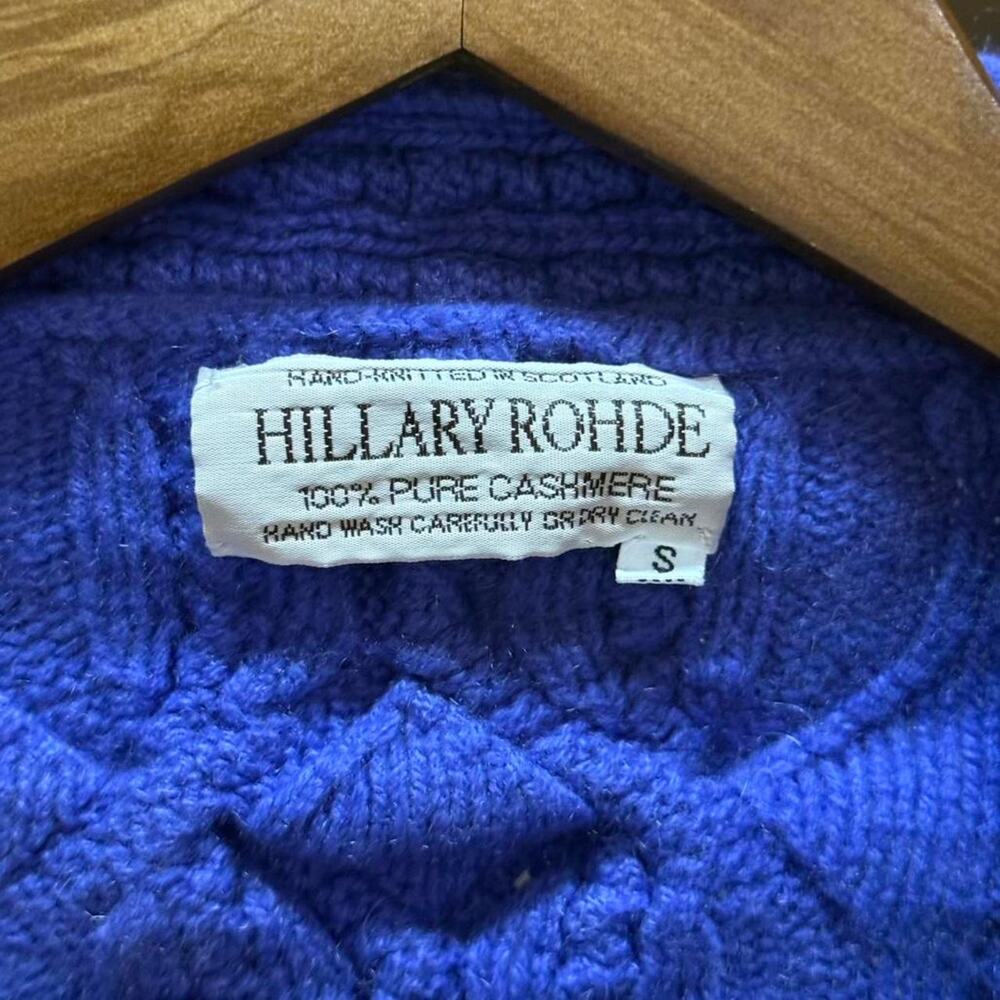 Hillary Rohde Cashmere Cardigan Women’s Size S - Picture 2 of 6